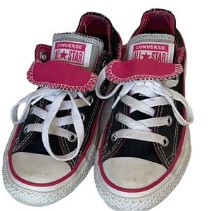Converse All Star girl’s youth low top canvas sneakers size 13
